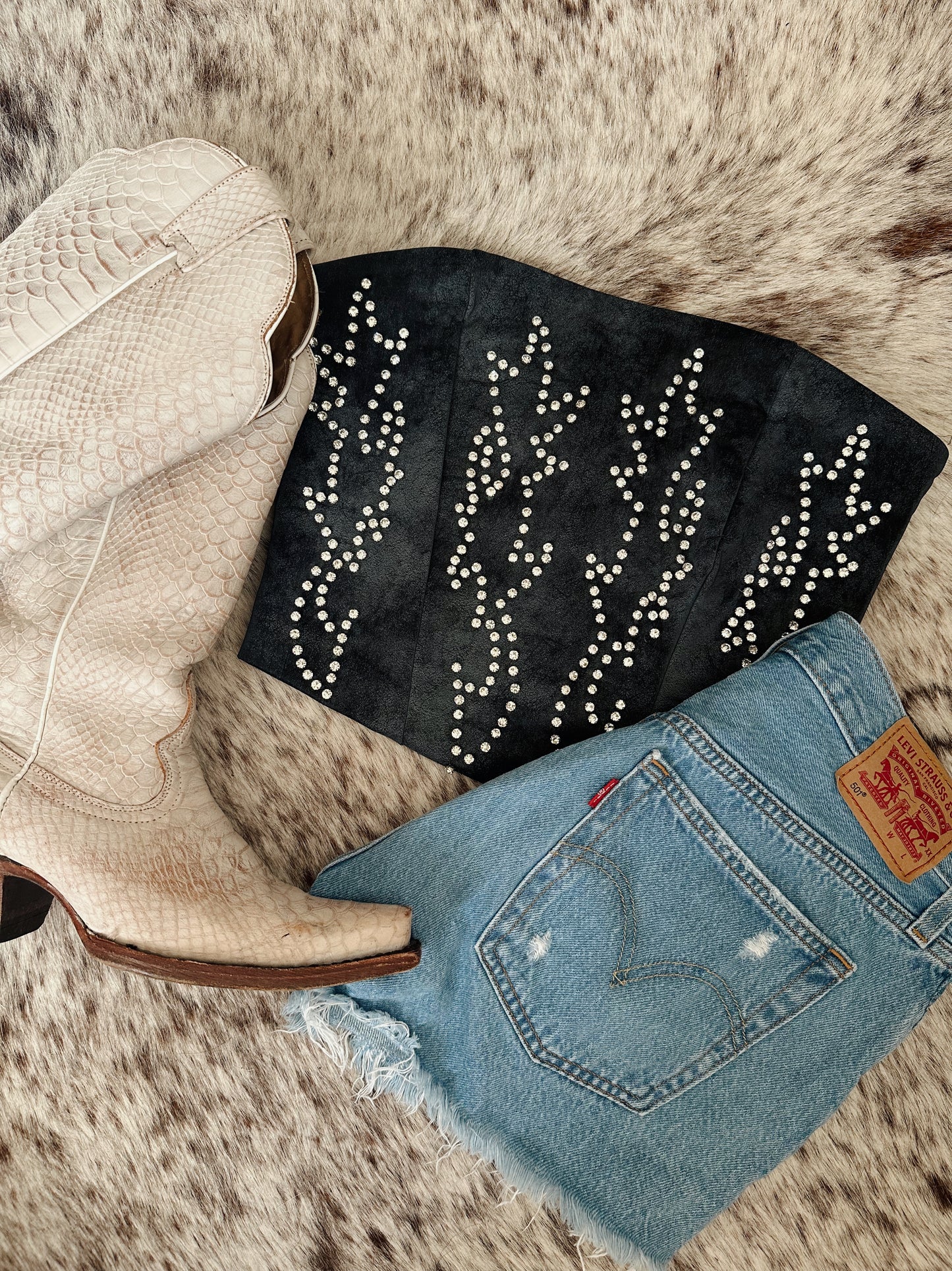 Rhinestone Cowgirl Corset