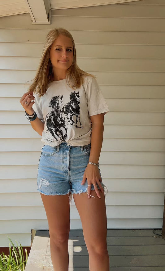 Wild Horses Graphic Tee
