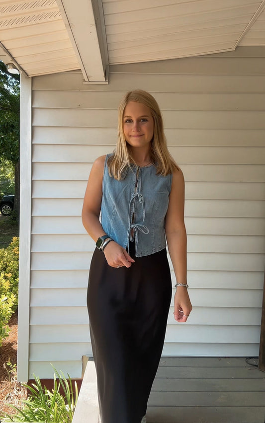 Darling Denim Vest