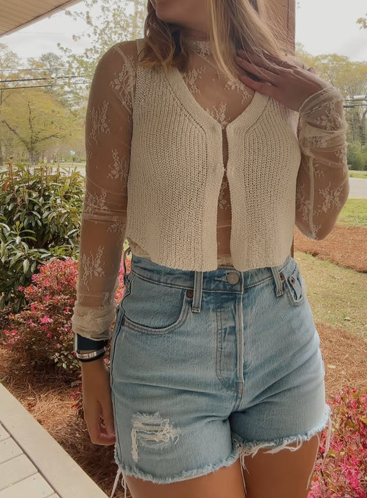 Kassidy Tank - Cream