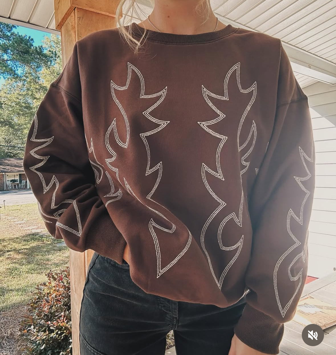 Cowboy Stitch Crewneck