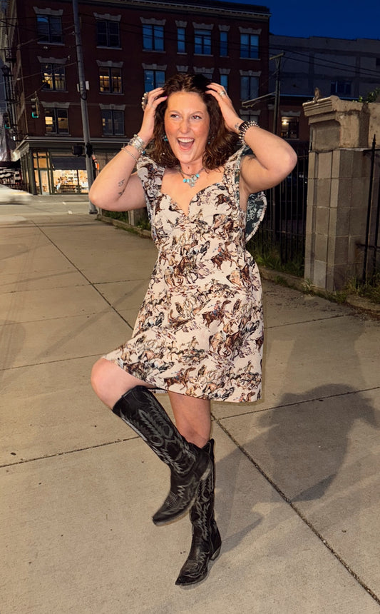 Velvet Rodeo Dress