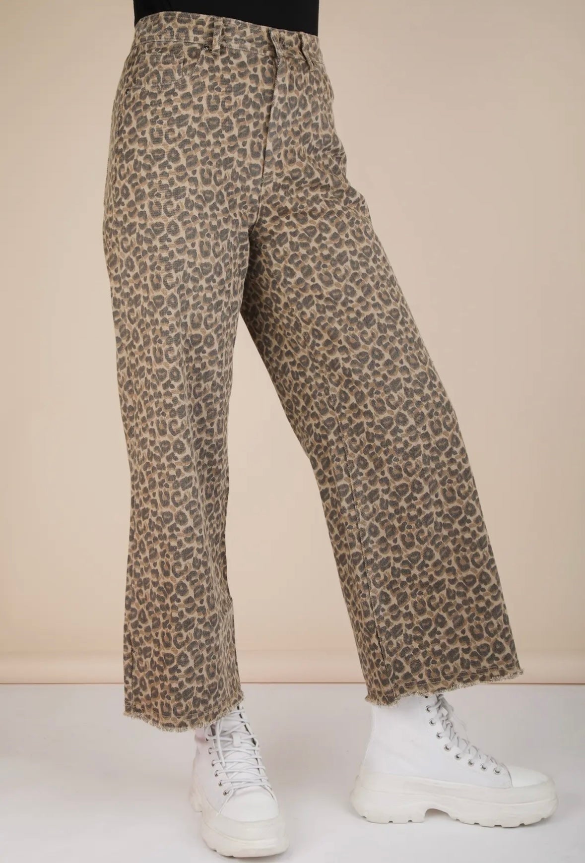 Rebel Heart Leopard Jeans